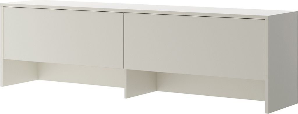 MEBLINI Hängeschrank für Horizontal Schrankbett Bed Concept - Wandschrank mit Ablagen, Fächern und Teleskopen - Wandregal - BC-09 für 140x200 H...