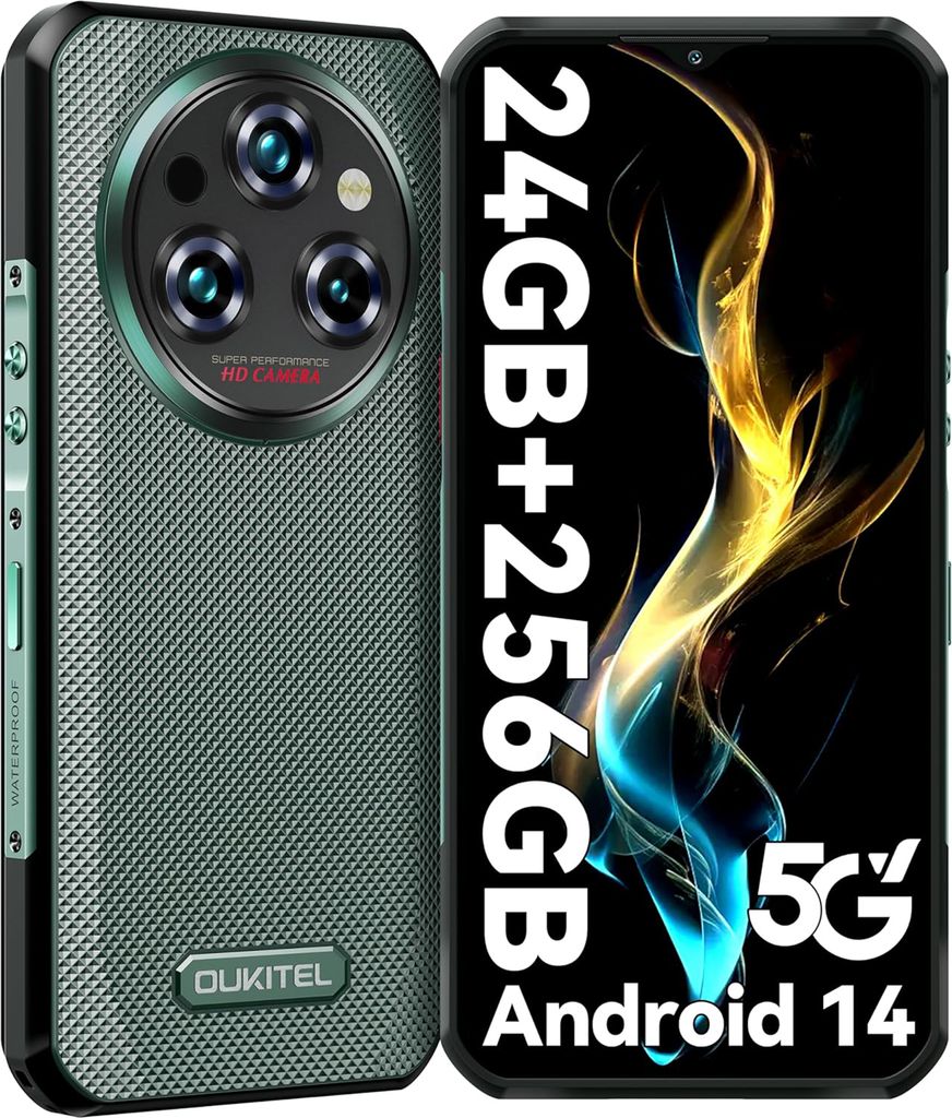 OUKITEL WP35 (2024) 5G vonkajší mobilný telefón Android 14 Obrázok produktu 1