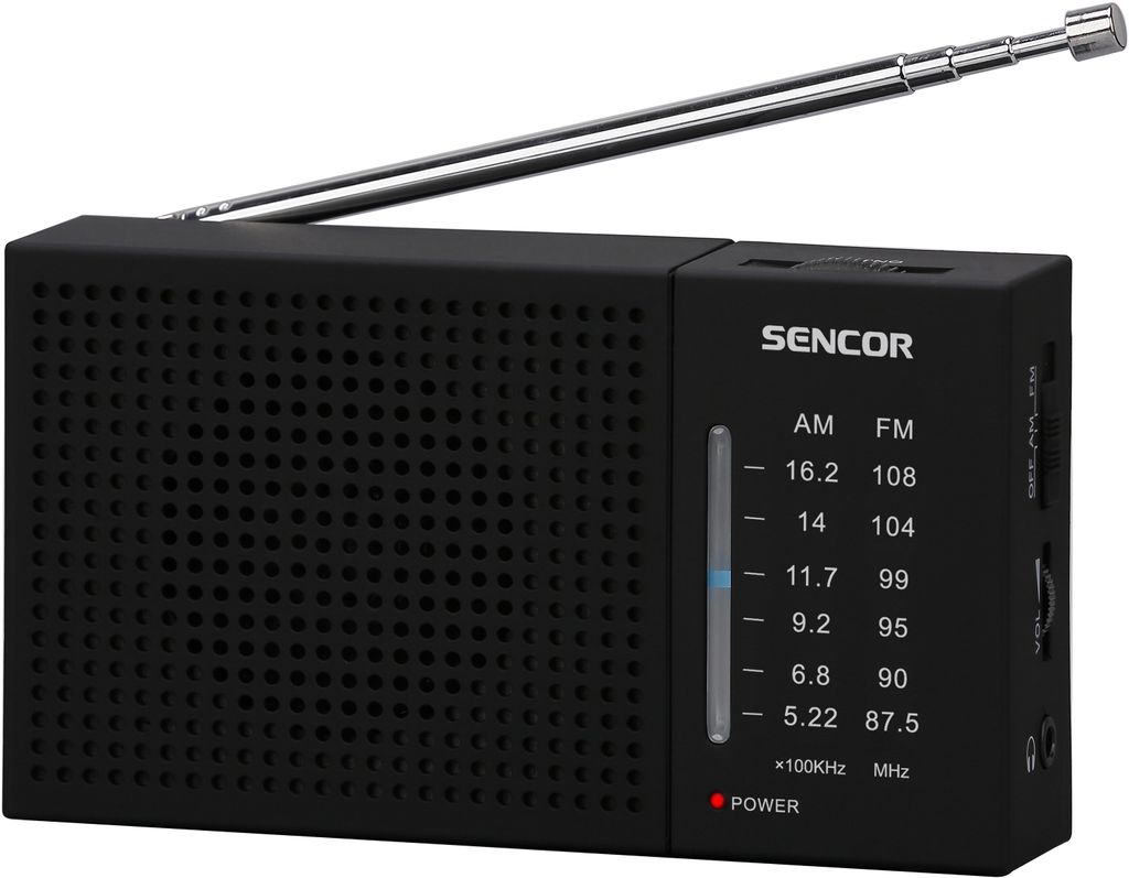 SENCOR SRD 1800 Přenosný rádiový přijímač FM / AM, výstupní Obrázek produktu 