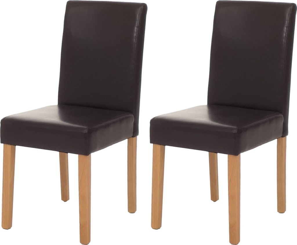 set di 2 sedie per sala da pranzo Sedia da cucina Littau ~ Immagine del prodotto 