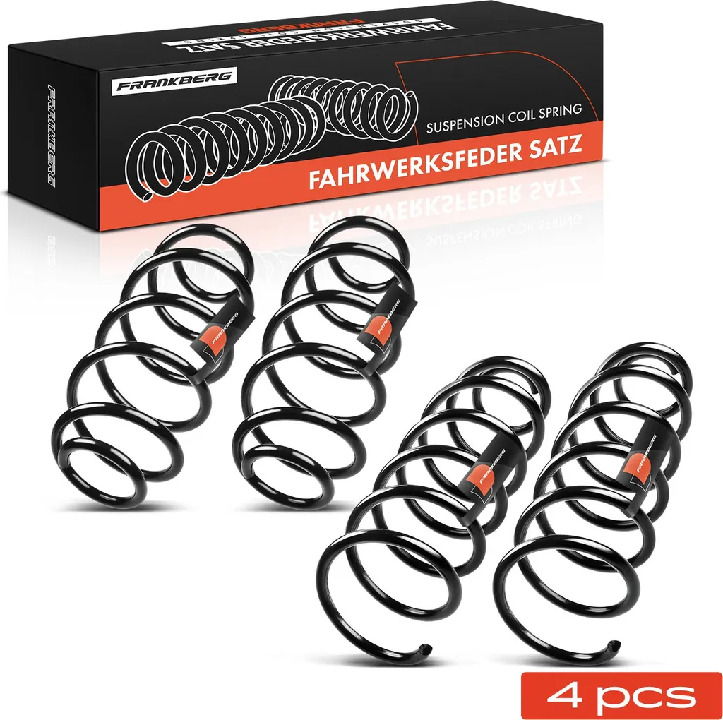 Frankberg 4 Ressorts de Suspension Avant et Arrière Citroën C4 Picasso I
