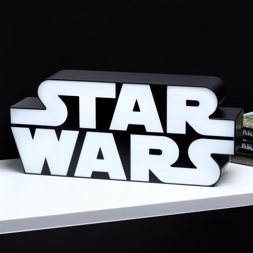Paladone Star Wars Logo Light, Stecker-Nachtlicht, Schwarz, Produktbild 