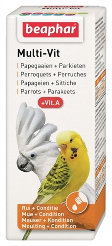 Beaphar Multivitamínico para Loro y Grandes Periquitos Imagen del producto 