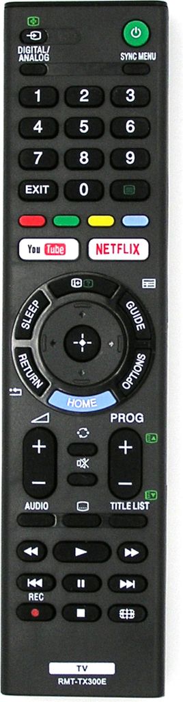 Ersatz Fernbedienung für SONY TV KD65X7000E | KD-65X7000E | KD65X7000F |