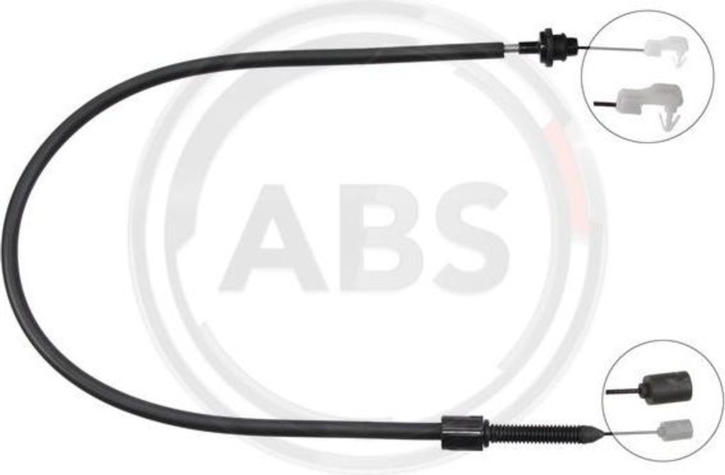 A.B.S. K37370 Gaszug OE 7700802692 kompatibel mit Clio