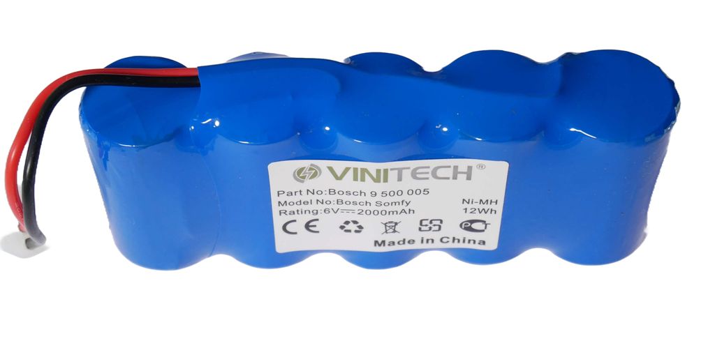 Vinitech Akku passend für Somfy Roll-Lift K10 K12 NiMh 6V Produktbild 2