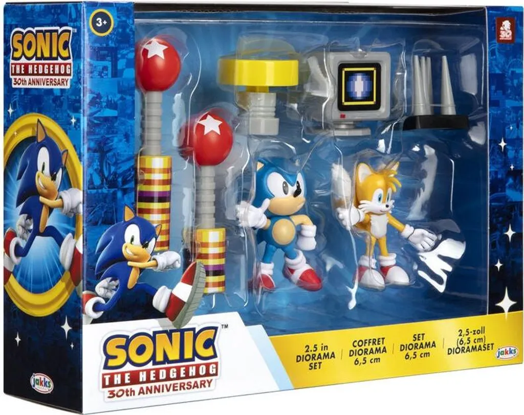 Diorama Sonic Hérisson figurines de collection et accessoires interchangeables - 5