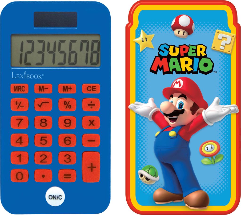 Lexibook Vrecková kalkulačka Super Mario Obrázok produktu 