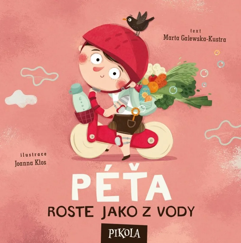 Livre Péťa roste jako z vody par Joanna Kłos album illustré enfant