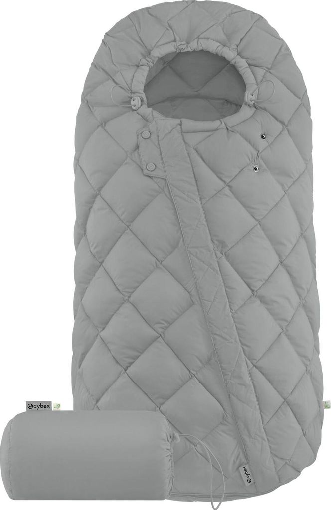 Cybex Balios S Lux Kinderwagen inkl. Snogga 2.0 Fußsack, Farbe:Seashell Beige