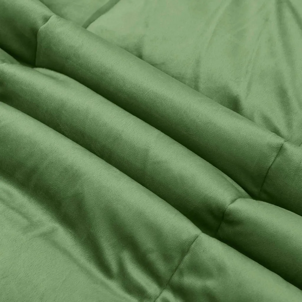 Offerta Piumone Matrimoniale vidaXL 220x240 Verde - Microfibra - 7