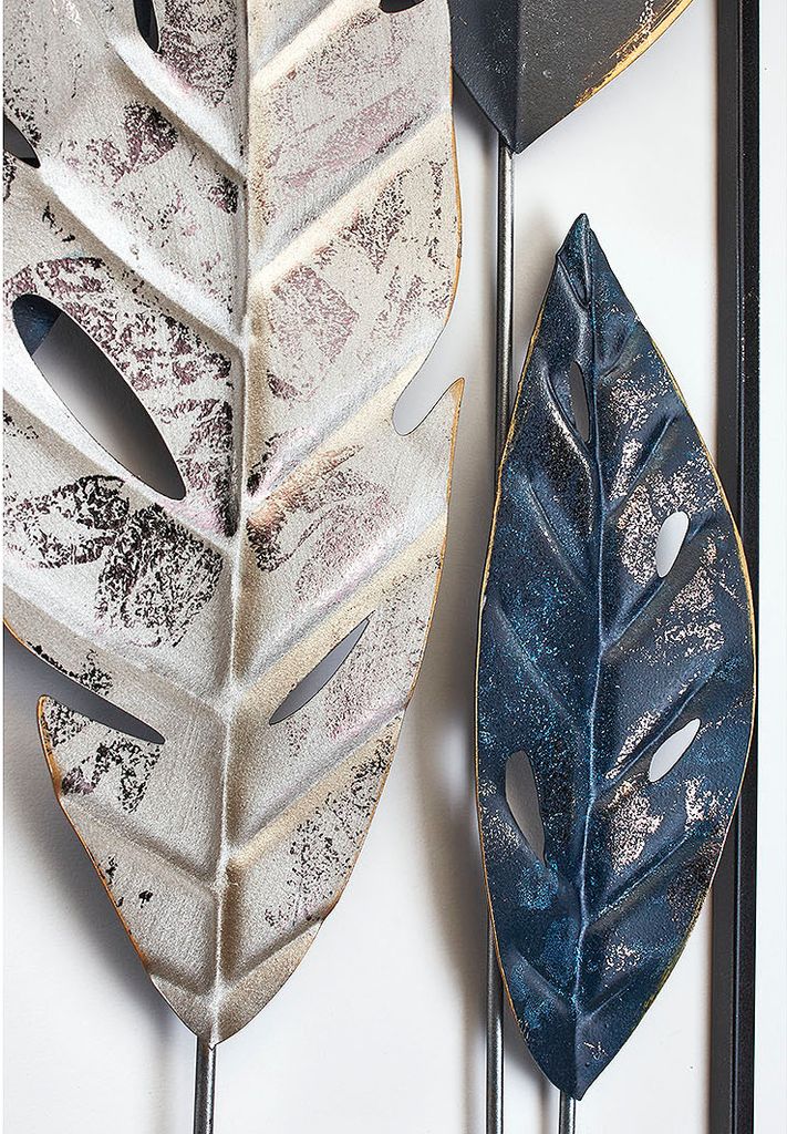 Kobolo Wandbild Wanddeko Metallbild - LEAFS - Metall - Produktbild 5