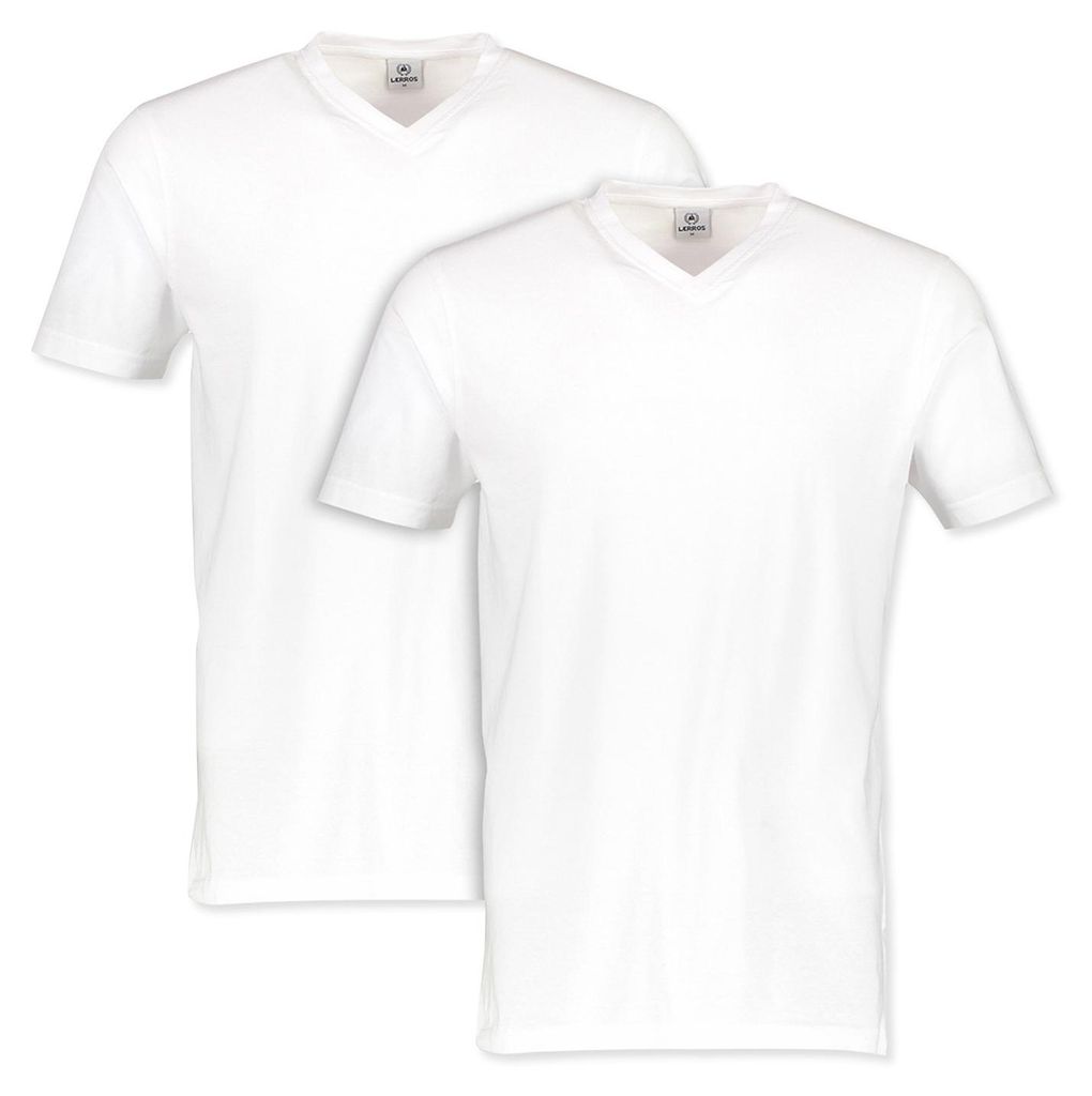 LERROS Doppelpack T-Shirt, V-Neck in Premium Produktbild 