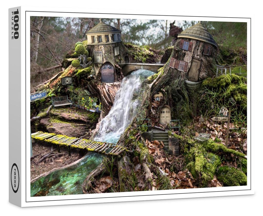 raxxa Premium-Puzzle "Altes Land", 1000 Teile