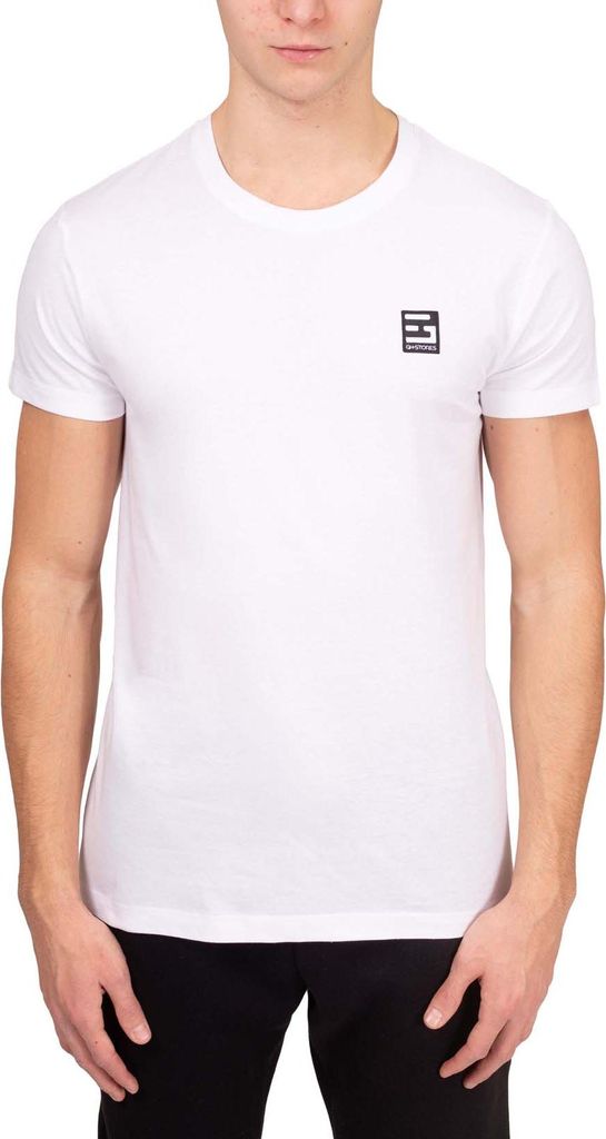 GH by GH Stores - Uni-T-Shirt mit Logo - Größe XL