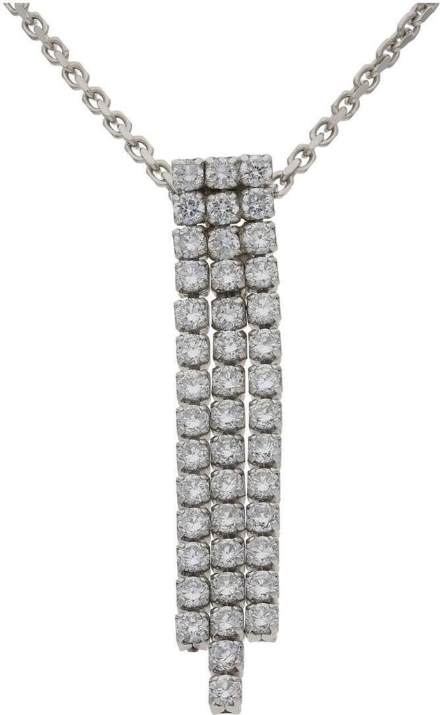 JuwelmaLux Anhänger 925/000 Silber, rhodiniert, Zirkonia JL30-02-4674