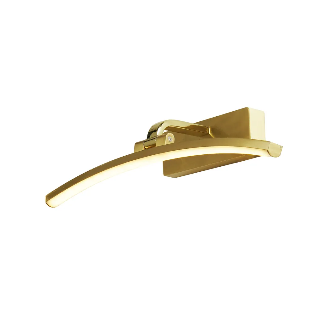 Éclairage Tableau LED Santorini Pivotant - Laiton Haut de Gamme 230V