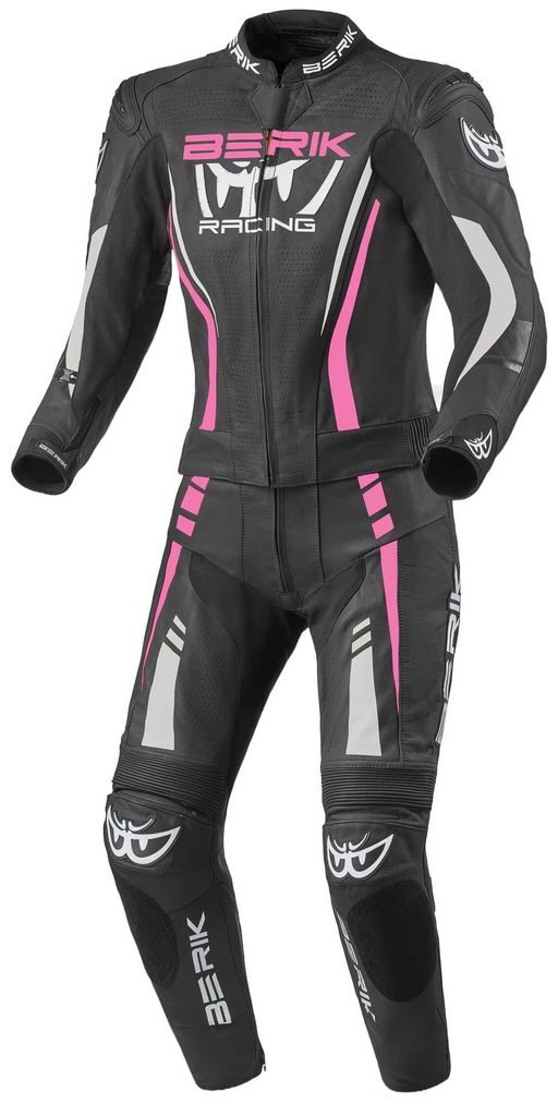 Tuta da motociclista in pelle da donna Berik Monles, due Immagine del prodotto 