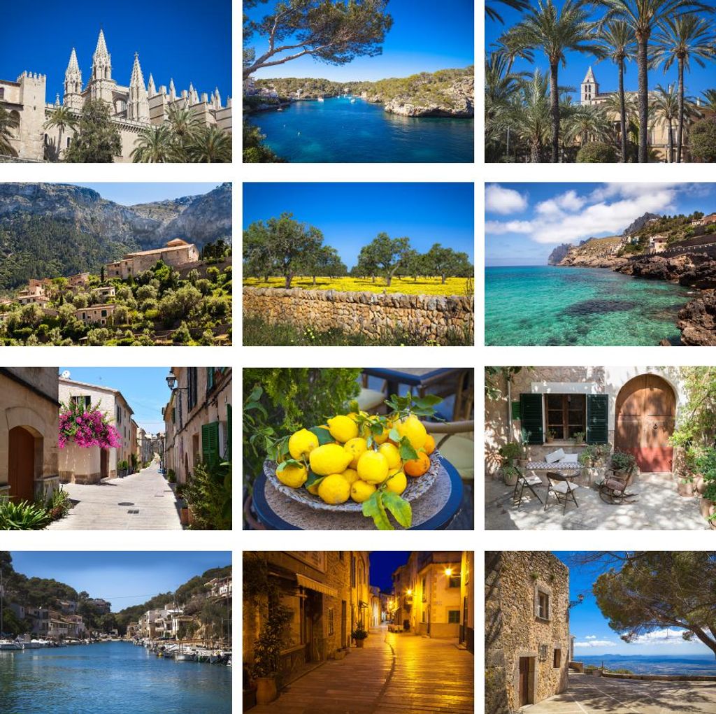 Mallorcazauber Set 12 Poster DIN A4 Mallorca - Seelenzauber