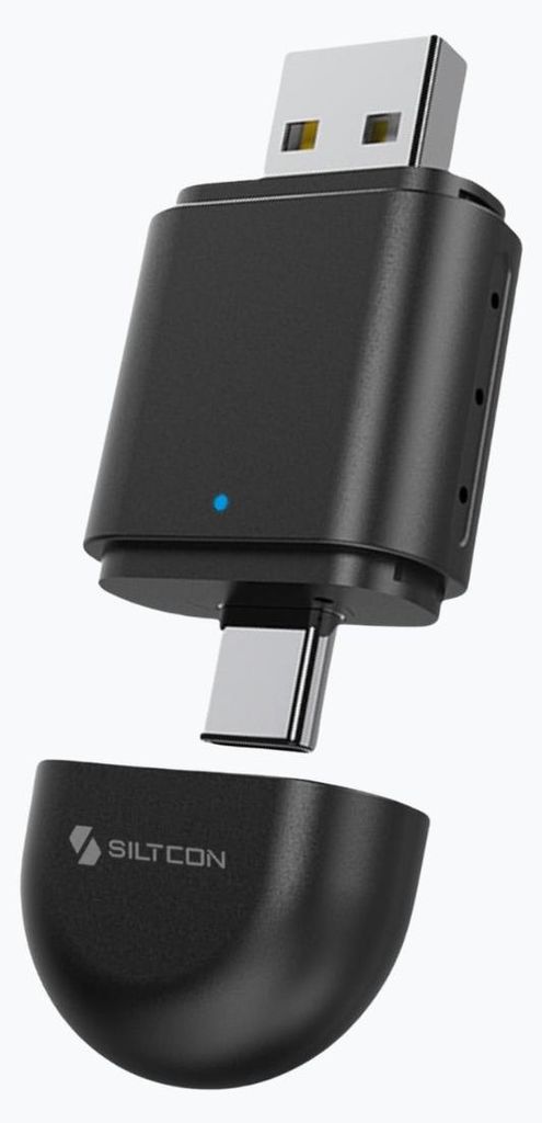 Siltcon® Carplay Dongle - 2-in-1 Android Auto - Wireless Productafbeelding 