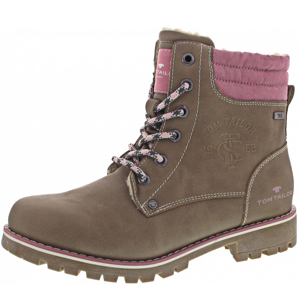 Tom Tailor Mädchen Boots beige