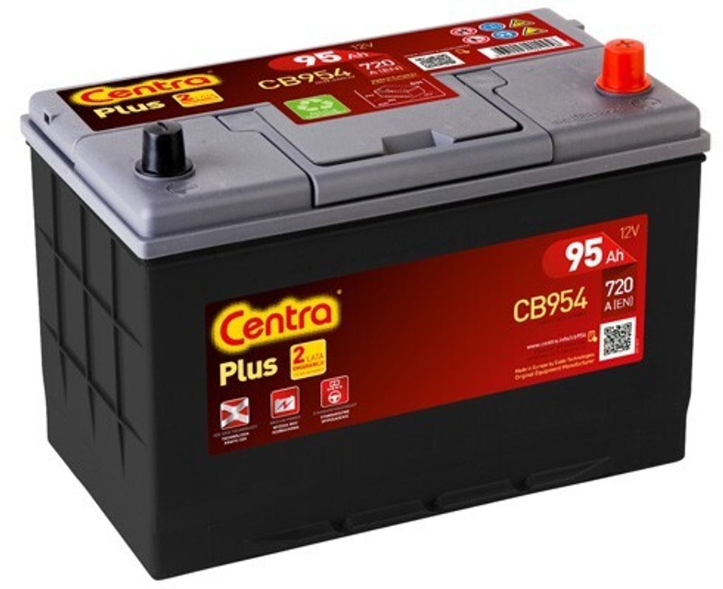 CENTRA Plus Starterbatterie 12V 95Ah 760A/EN D31 für Auto LKW Batterie