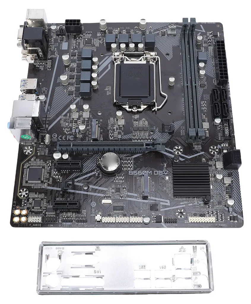 Carte mère Micro-ATX DDR4 double canal avec interface PCIe et SATA 6 Gbit/s