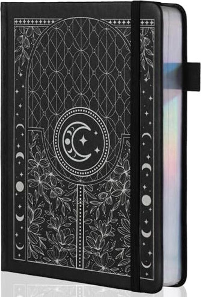 Bullet Dotted Journal Notebook, 160 GSM dickes nummeriertes Papier, A5 Hardcover Grid Diary Frauen Männer, Arbeit, Schreiben, Journaling, Zeichnung