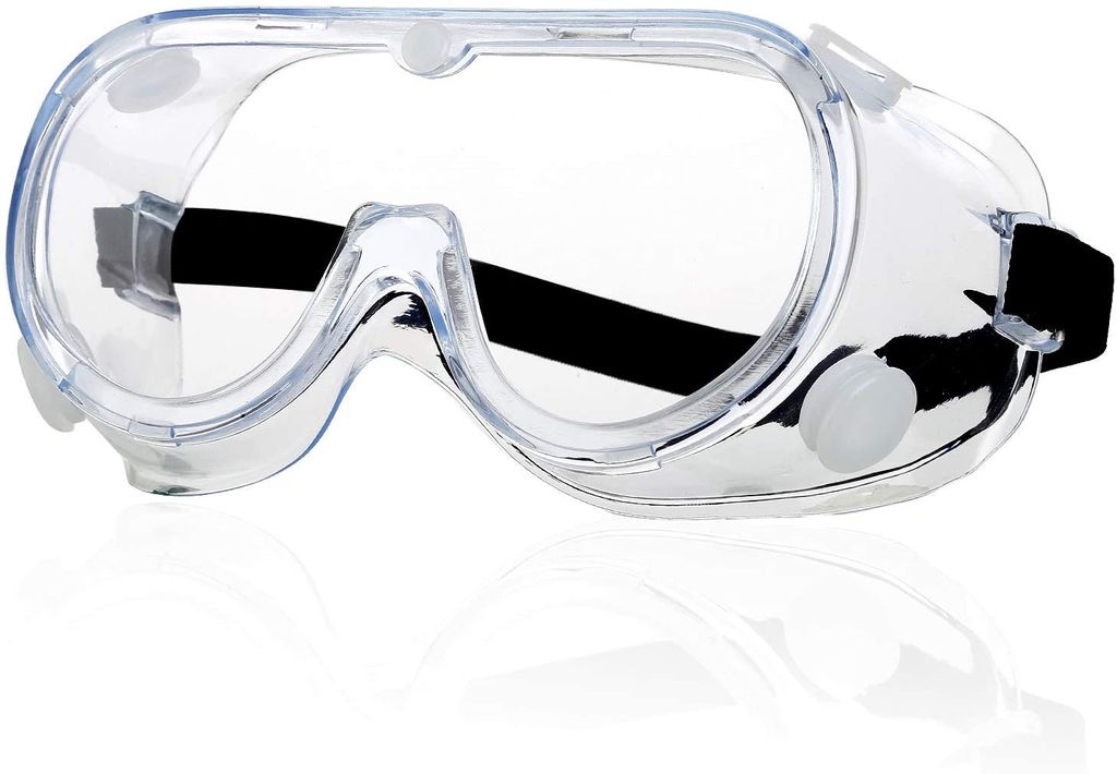Schutzbrille für Brillenträger Arbeitsschutzbrille Transparent Augenschutzbrille 