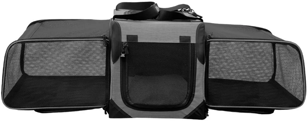 Sac de Transport Extensible Nobby Gris L 76cm avec Aération Optimale