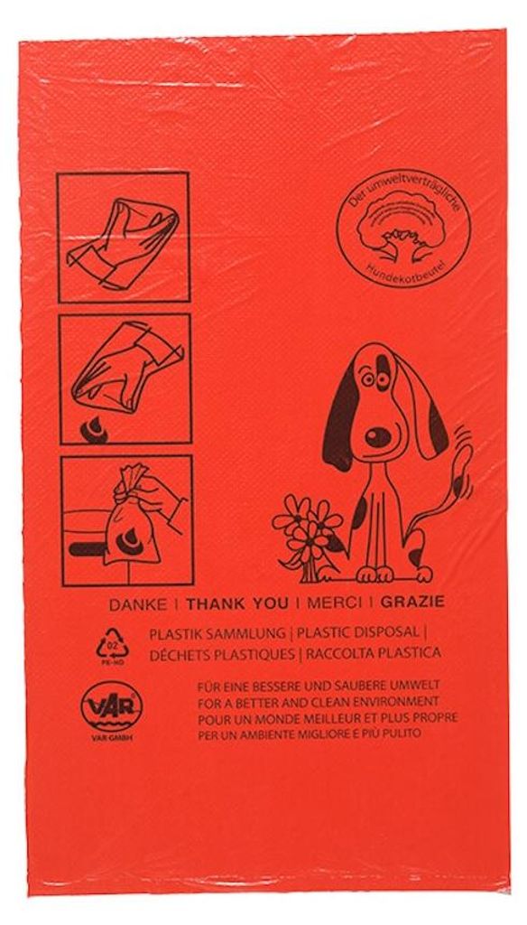 Klassische Hundekotbeutel | 1000 Stück | HxBxT 20x35x0,01cm Produktbild 