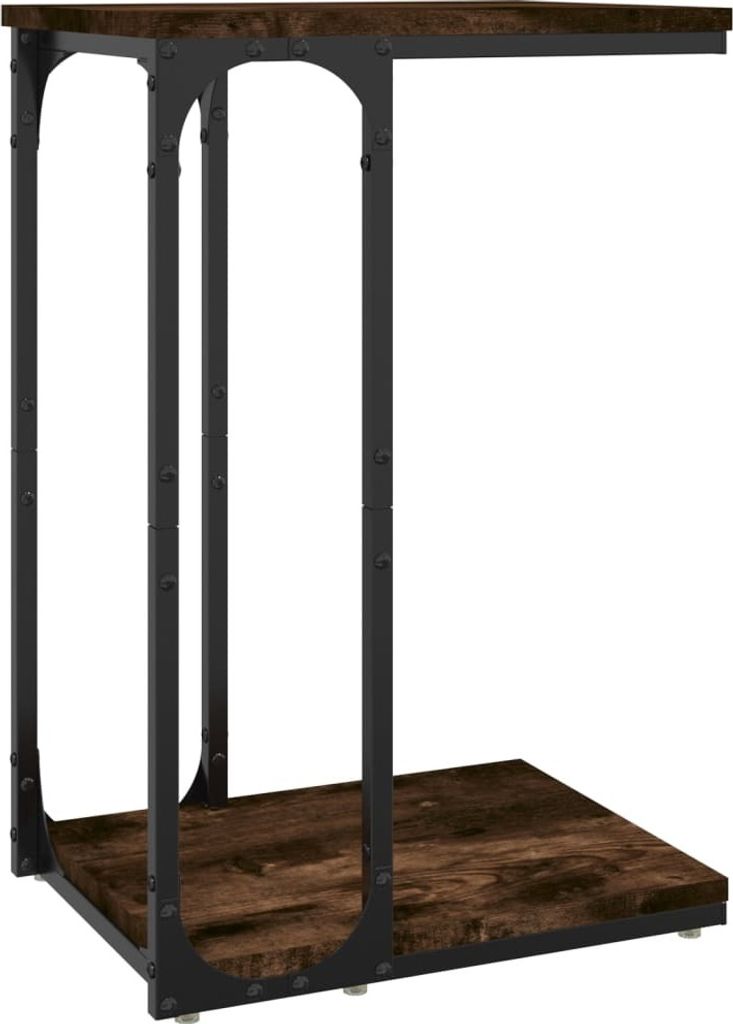 vidaXL Beistelltisch Räuchereiche 40x30x60 cm Holzwerkstoff