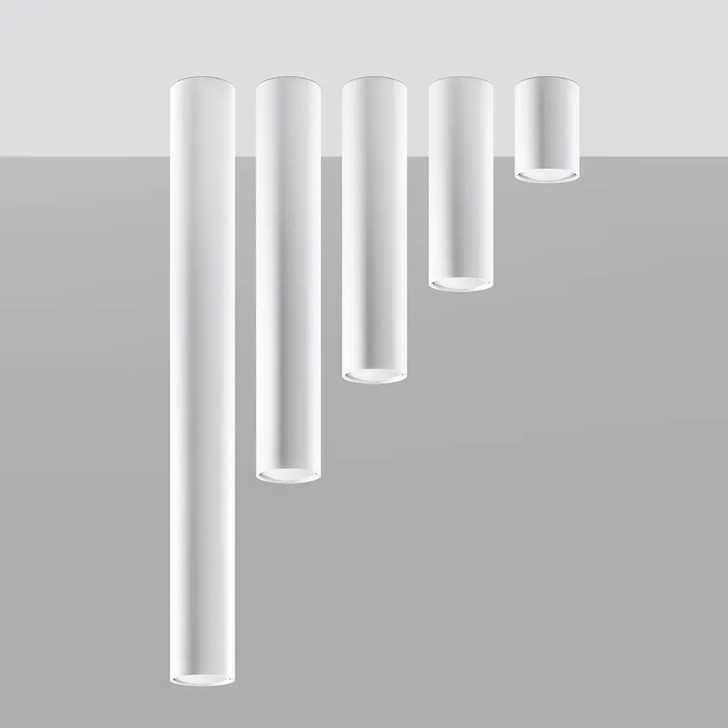 Lampada a soffitto LAGOS 40 bianco 1xGU10 10W acciaio 40x6x6cm Sollux Lighting - 21