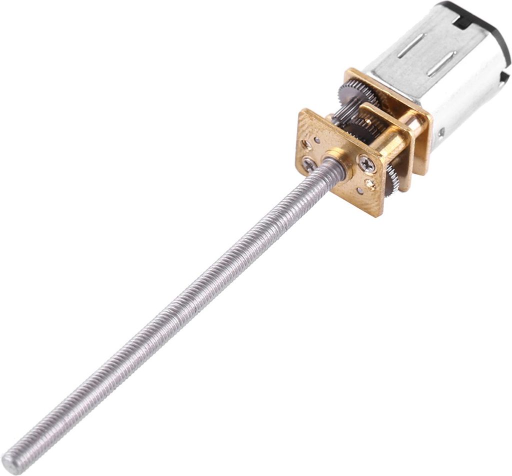 6V Getriebemotor mit langer M3*55MM Gewindeausgangswelle (30 U/min)