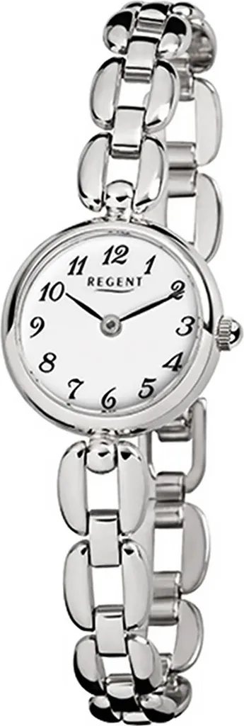 Montre femme Regent argentée F-802 idéale pour un style chic au quotidien