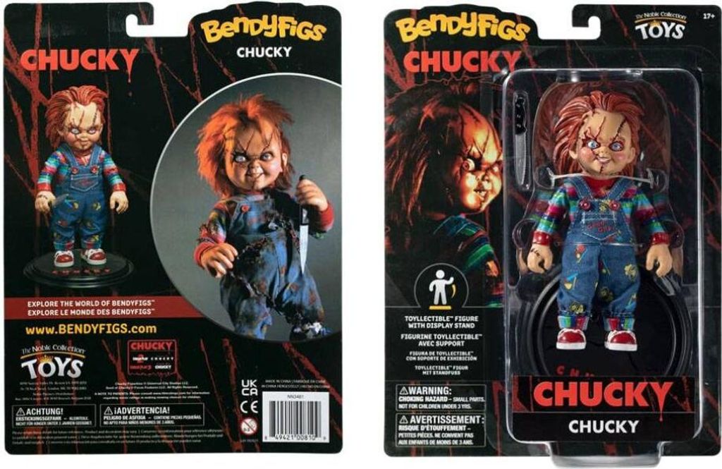 Noble Collection Chucky Figurine 14.5 cm Multicolore One Image du produit 