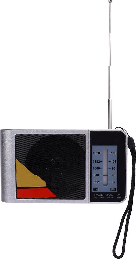 Přenosné AM FM rádio pro seniory HiFi 2 pásma USB napájené Obrázek produktu 