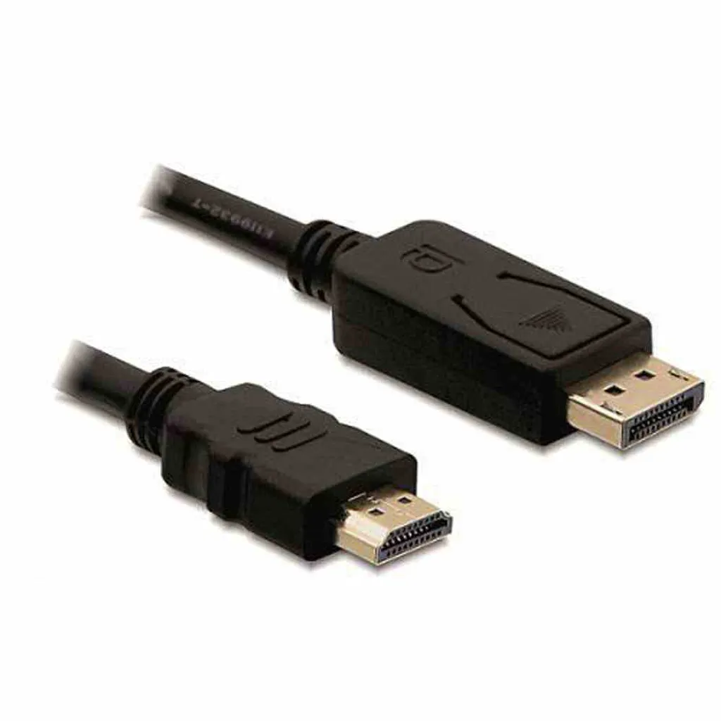 InLine Adattatore DisplayPort Da Mini DP A DP Femmina – 4K/60Hz, Bidirezionale, Nero - 4