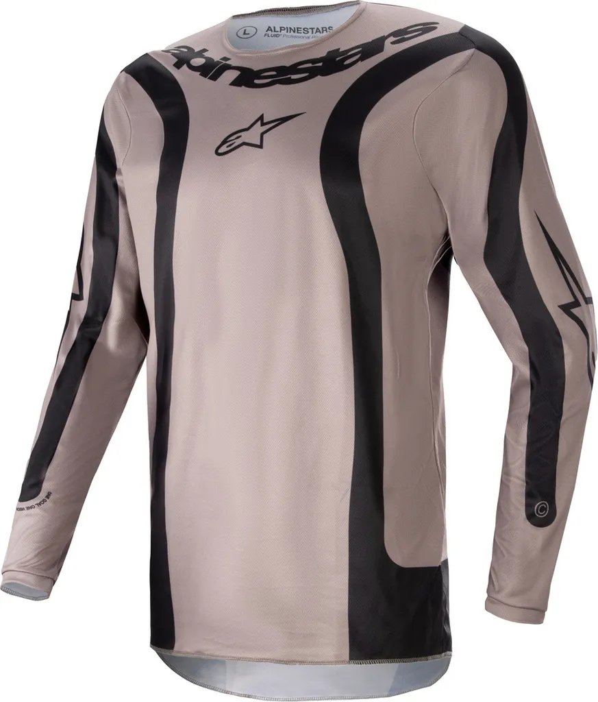 Maillot Alpinestars Fluid Lurv Motocross, Marron et Noir, Taille S