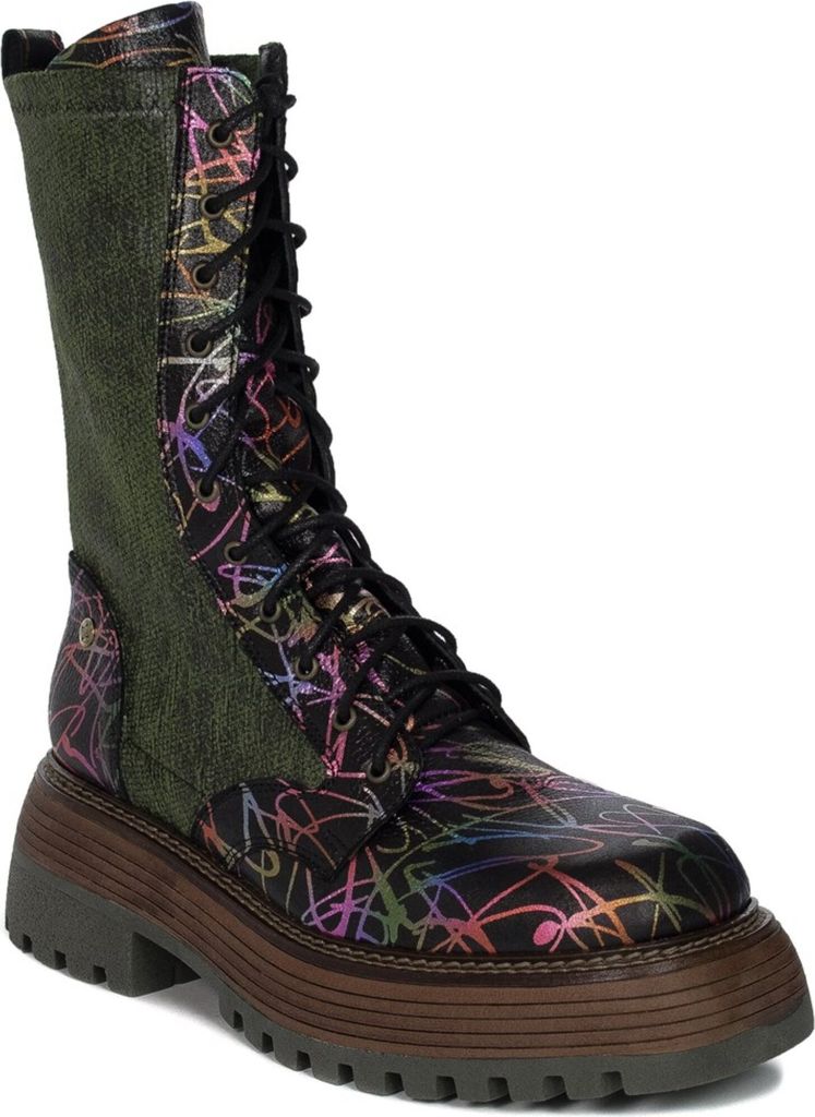 Damen Leder Arbeitsstiefel Maciejka 06203-09 Multicolor 37