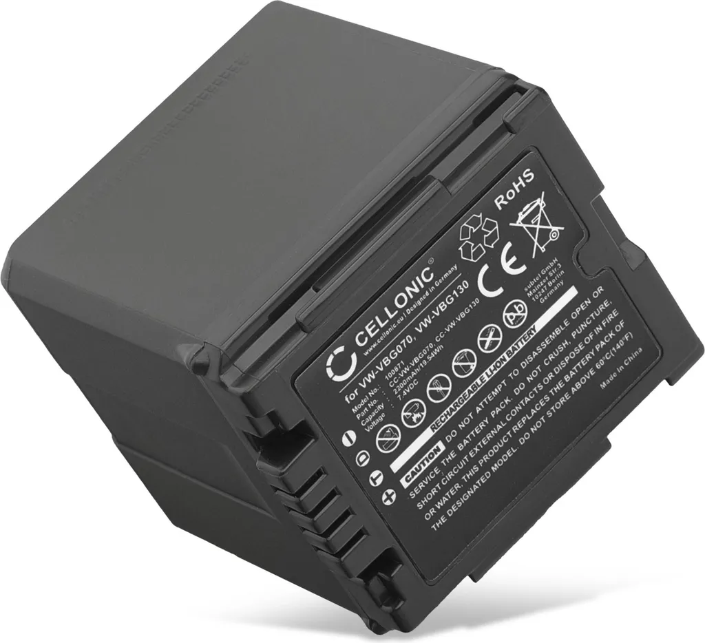 Batteria Potenziata CELLONIC VW-VBG130 per Panasonic SDR-H80 NV-GS50