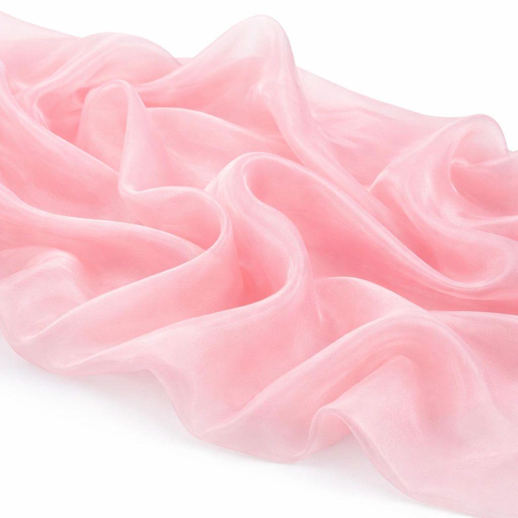 Dekostoff Organza Stoff 3x1,45m rosa Tischdecke Deko Produktbild 