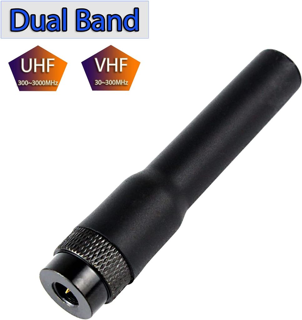Antenna radio Retevis RT20 SMA-M Dual Band VHF/UHF Immagine del prodotto 