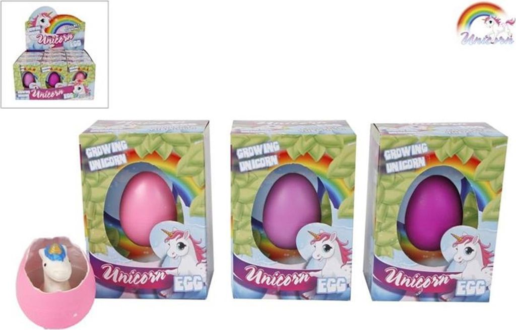 Einhorn-Ei 6cm 12Stk/Disp 621336 70190 Produktbild 