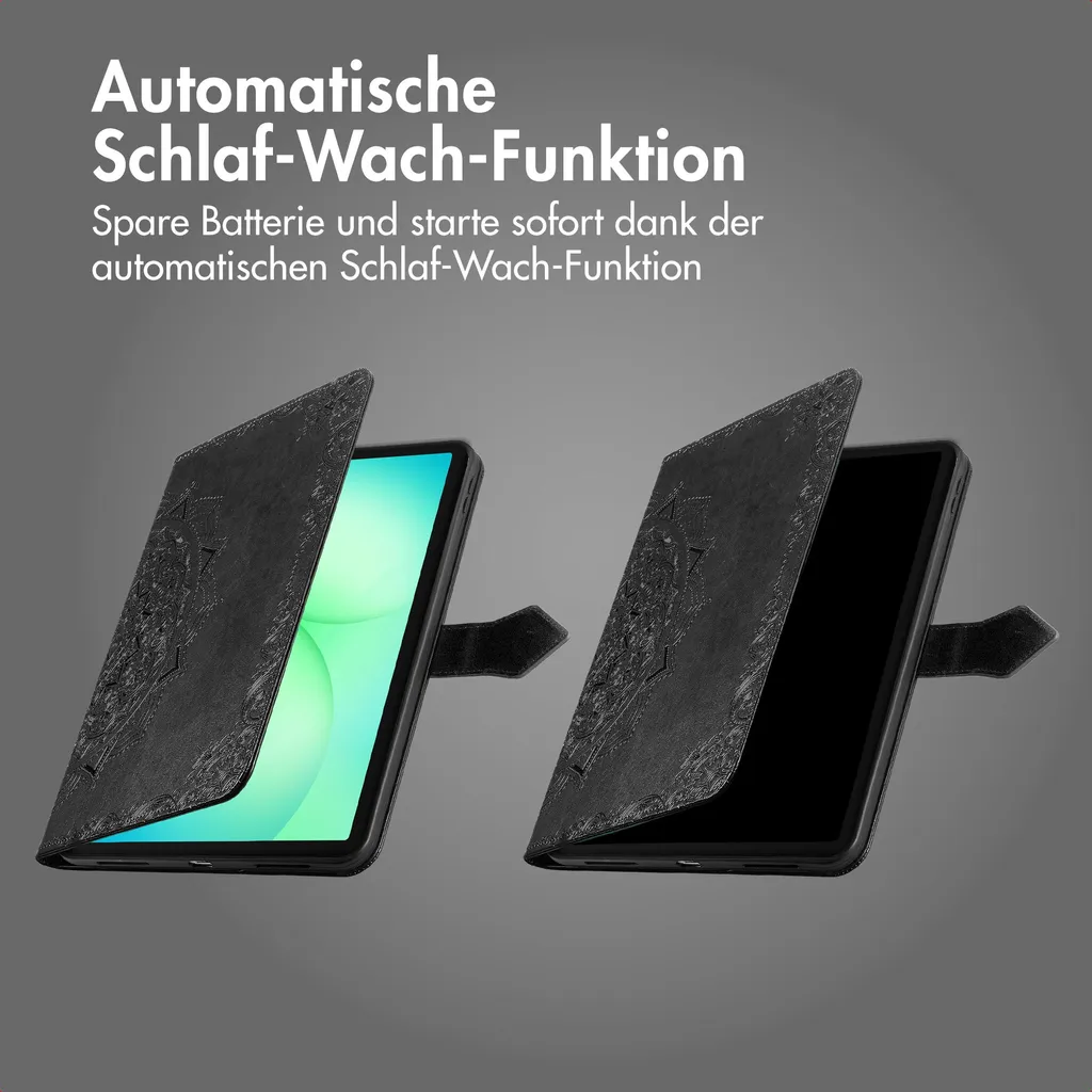 Cover Tablet Samsung Galaxy Tab A11 Plus Mandala Nero - imoshion Kids Friendly - 3