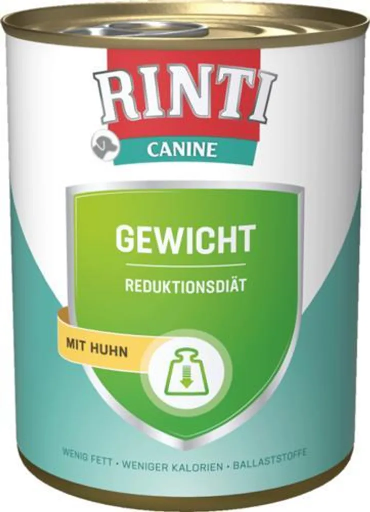 Fini le Surpoids : Rinti Canine Poids 800g x6 Nourriture Diététique Chien