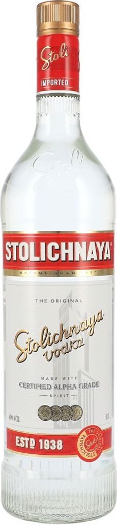 Stolichnaya Vodka 40% 1,0L Produktbild 3