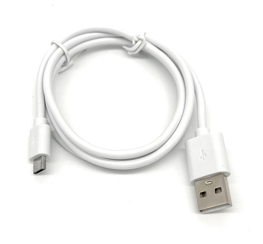 Ladekabel Datenkabel USB C Kabel / micro USB Kabel Handy Smartphone Tablet Laden 3m weiß