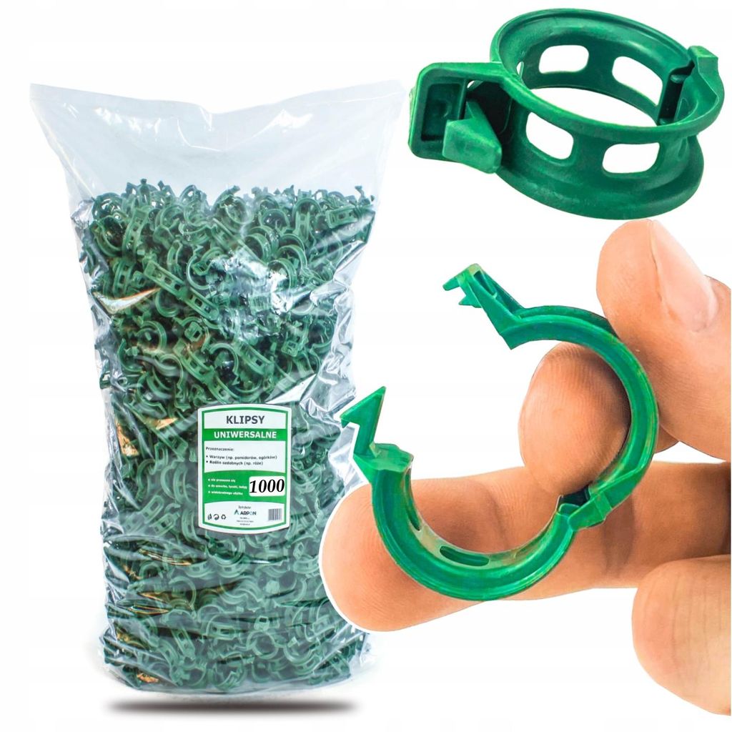 ARPON Tomatenpflanzen-Stielclips, 1000 Stück, 2 cm, für Produktbild 