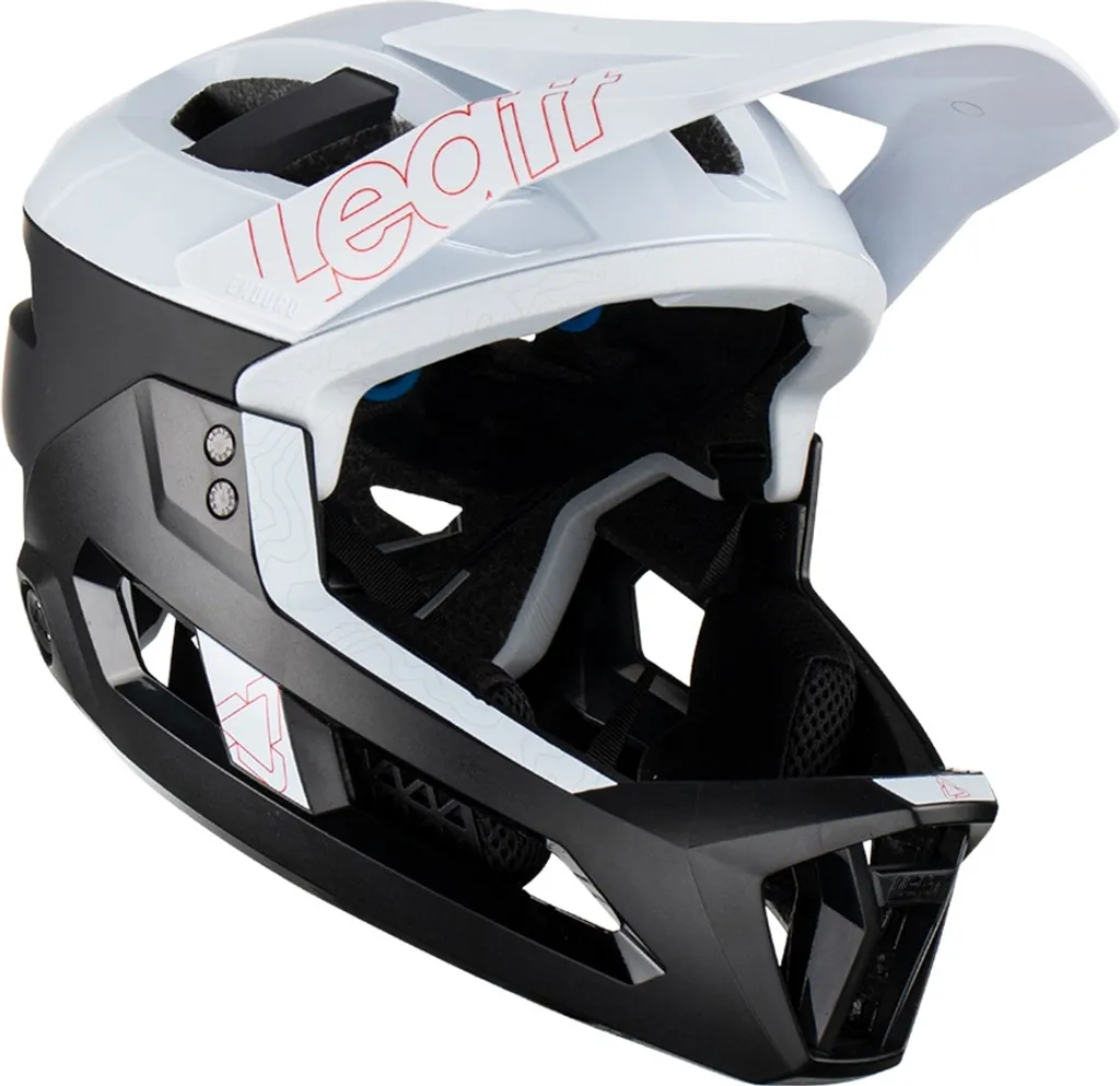 Casque Leatt MTB Enduro 3.0 Blanc S avec Technologie 360 Turbine Protection